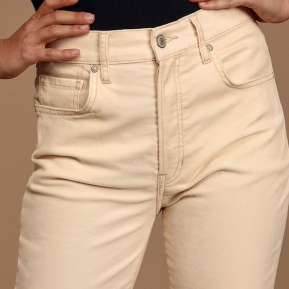 3️⃣9️⃣Free People Velvet Skinny Ivory - Picture 7 of 9